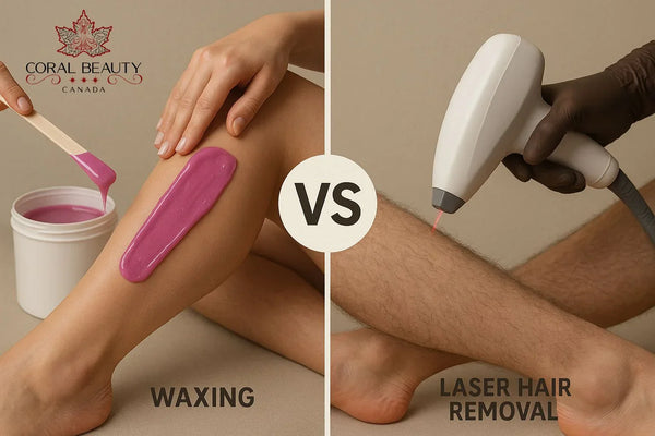 Waxing vs Laser Hair Removal: Pros & Cons | Coral Beauty USA
