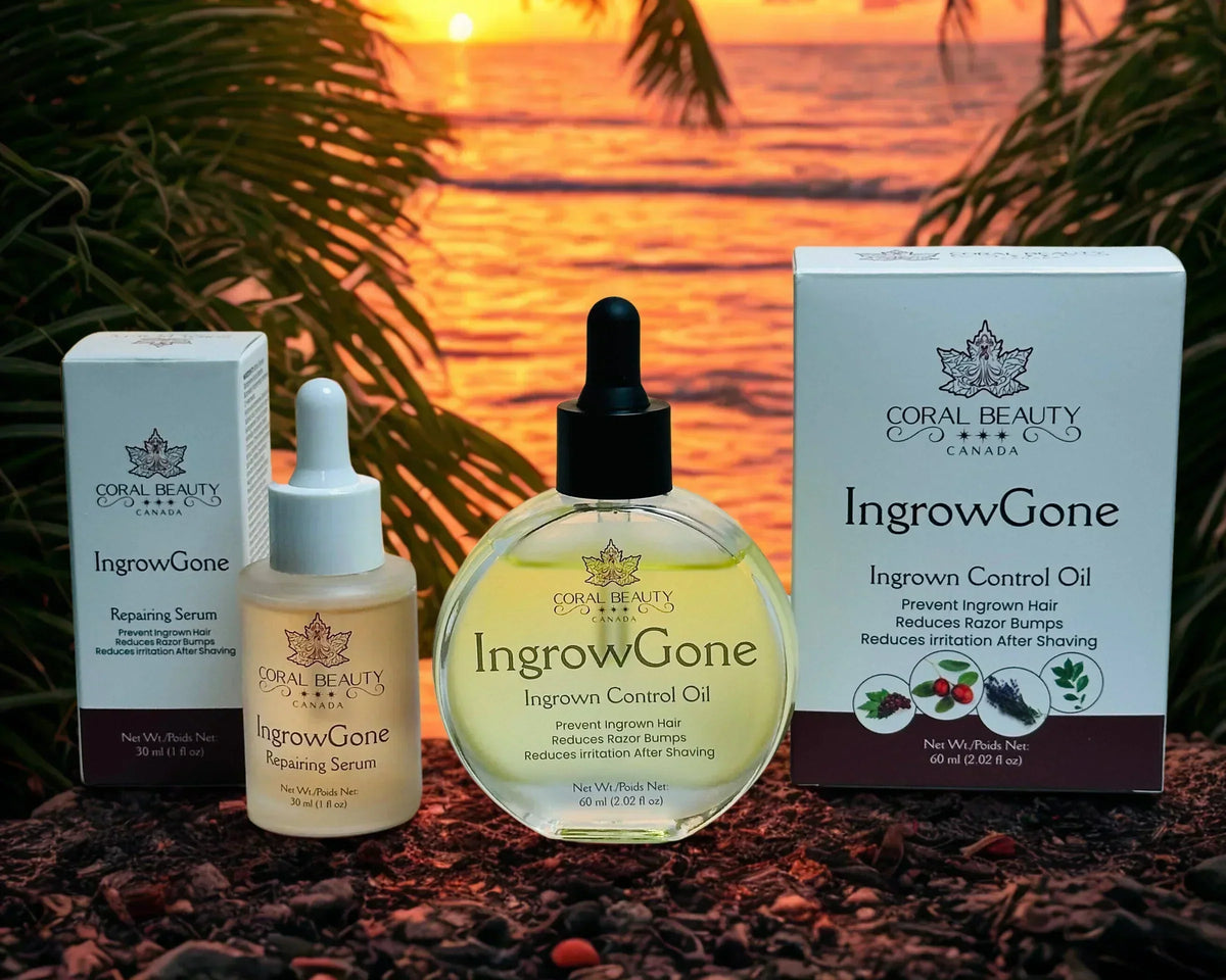 Serum vs Oil for Ingrown Hair Control | Coral Beauty USA