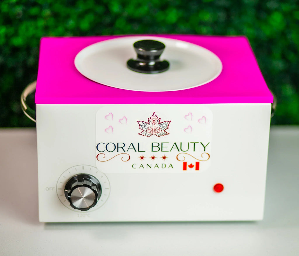 Pink silicon insert or lining for 5 lbs wax warmer from Coral Beauty