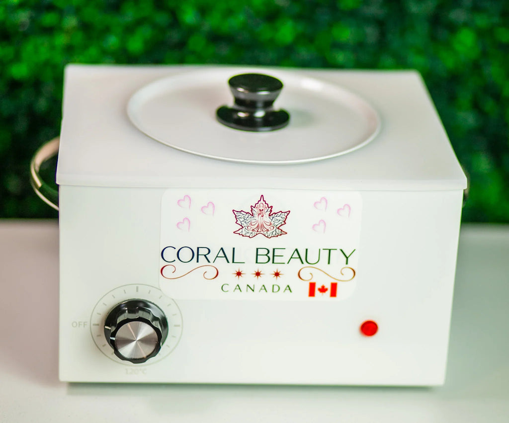 White silicon insert or lining for 5 lbs wax warmer from Coral Beauty