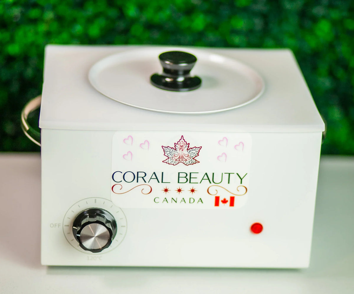 White silicon insert or lining for 5 lbs wax warmer from Coral Beauty